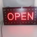 Red Open Sign