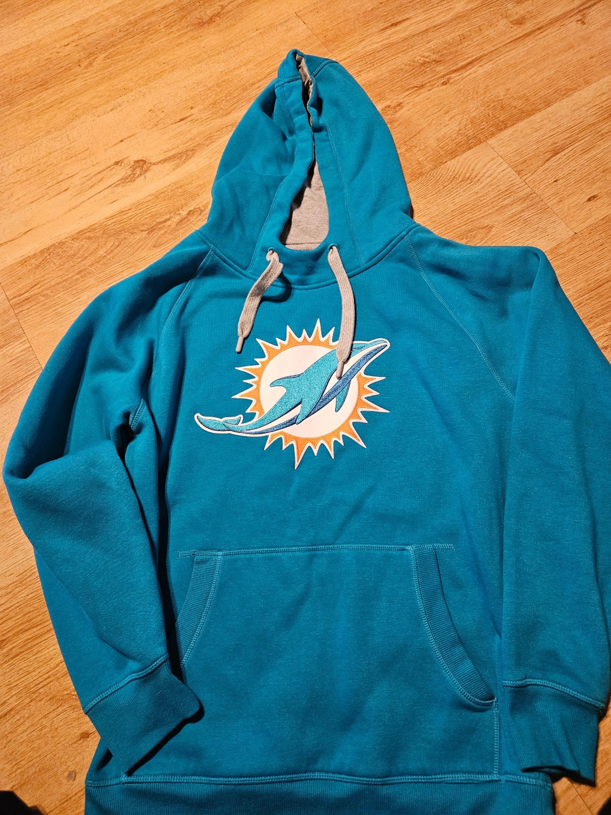 Miami dolphins hoodie by Antigua size medium