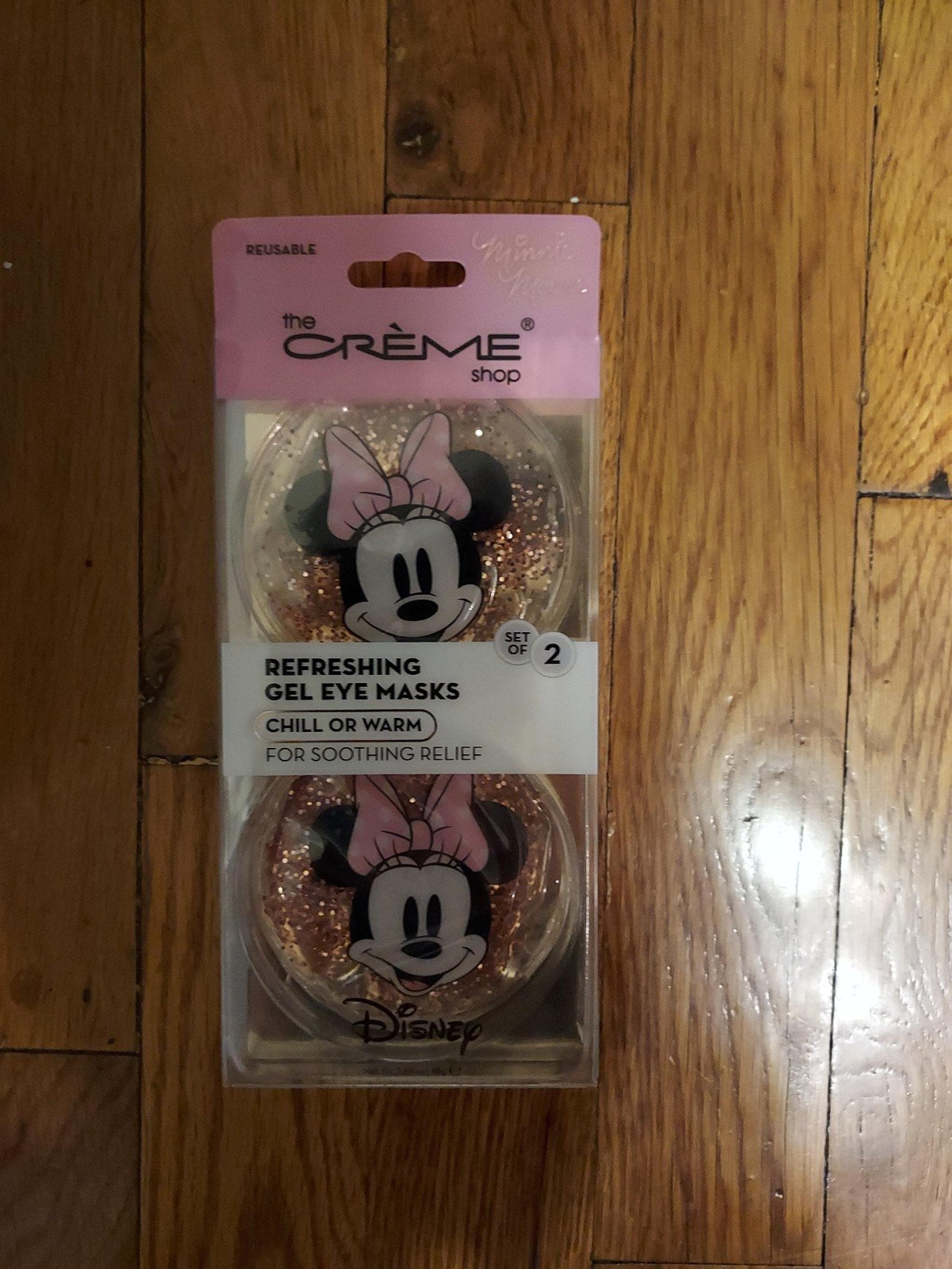 Minnie Mouse Gel Eye Masks
