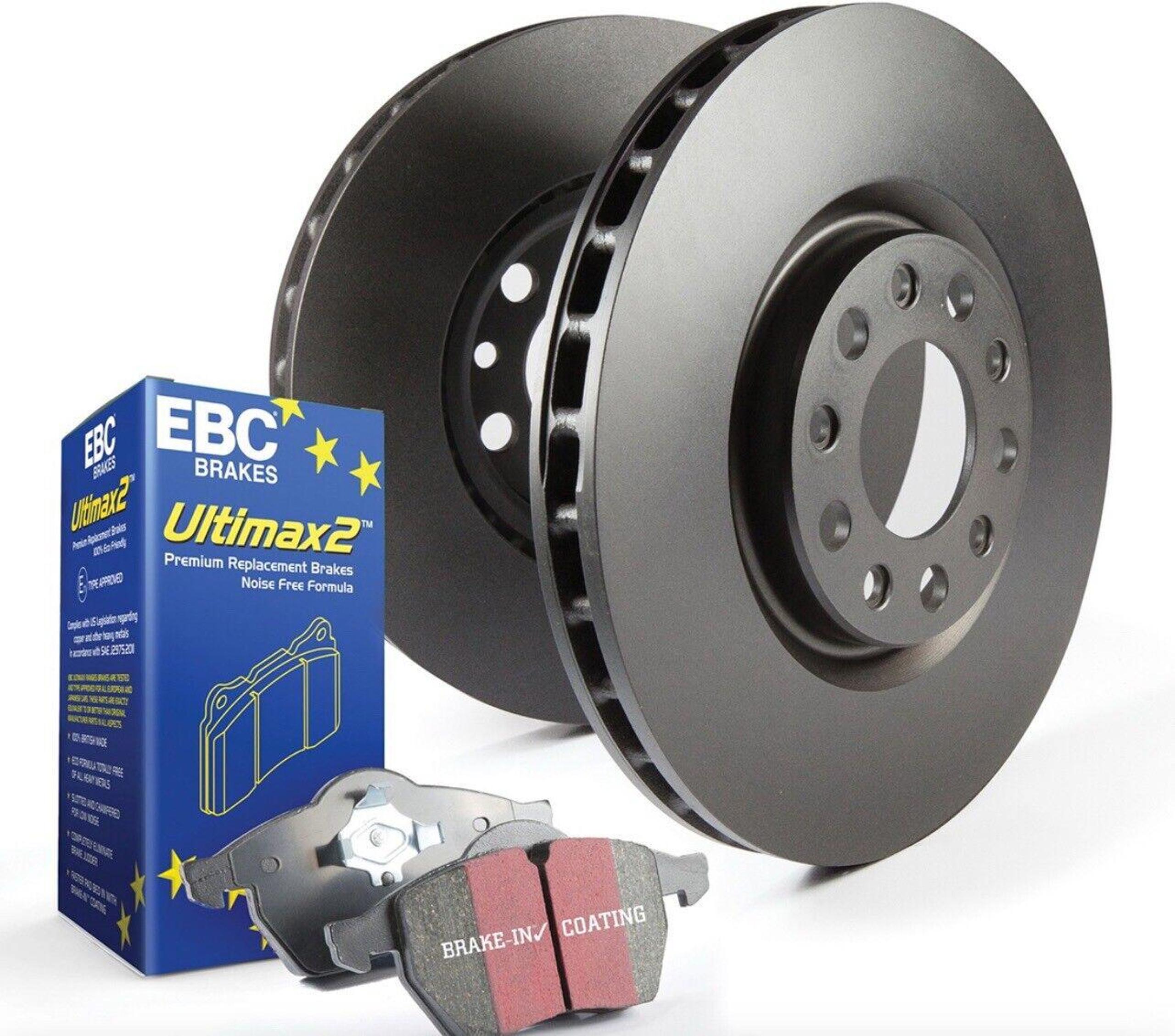 Front & Rear Brake Rotors + Ultimax2 Pads for 1998-2002 Honda Accord Acura CL