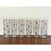 Libbey Safedge Glassware Atomic Galaxy Starburst Collins Glasses Set Of 8 MCM 7”