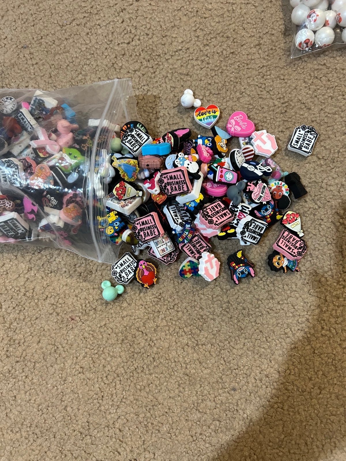 New 50pcs variety focal bead lot