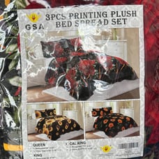 bed spread velvet