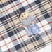 Polo Ralph Lauren Check Pattern Folding Umbrella with Polo Bear
