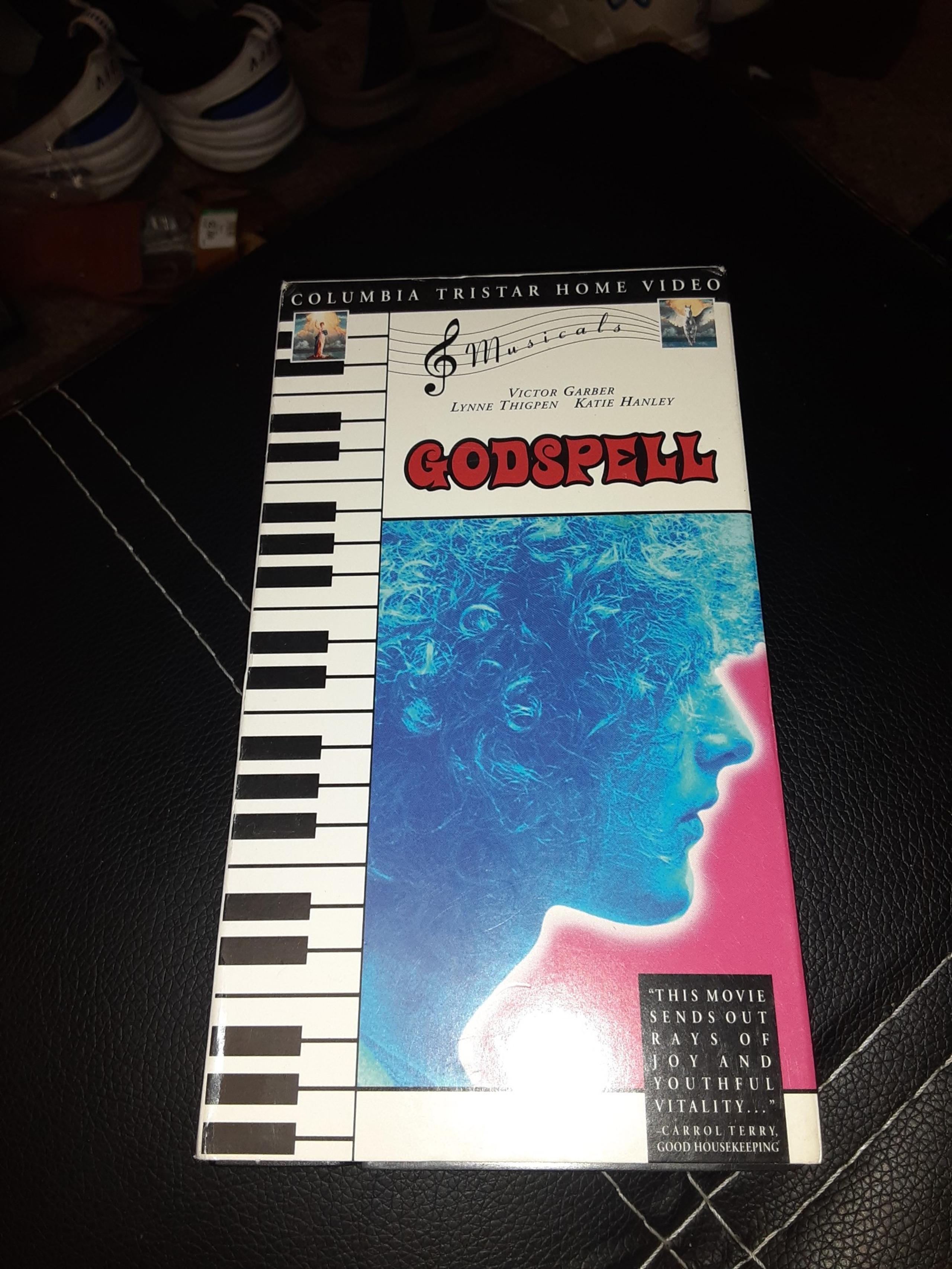 1998 COLUMBIA TRISTAR 1973 GODSPELL VHS TAPE NRMINT CONDITION