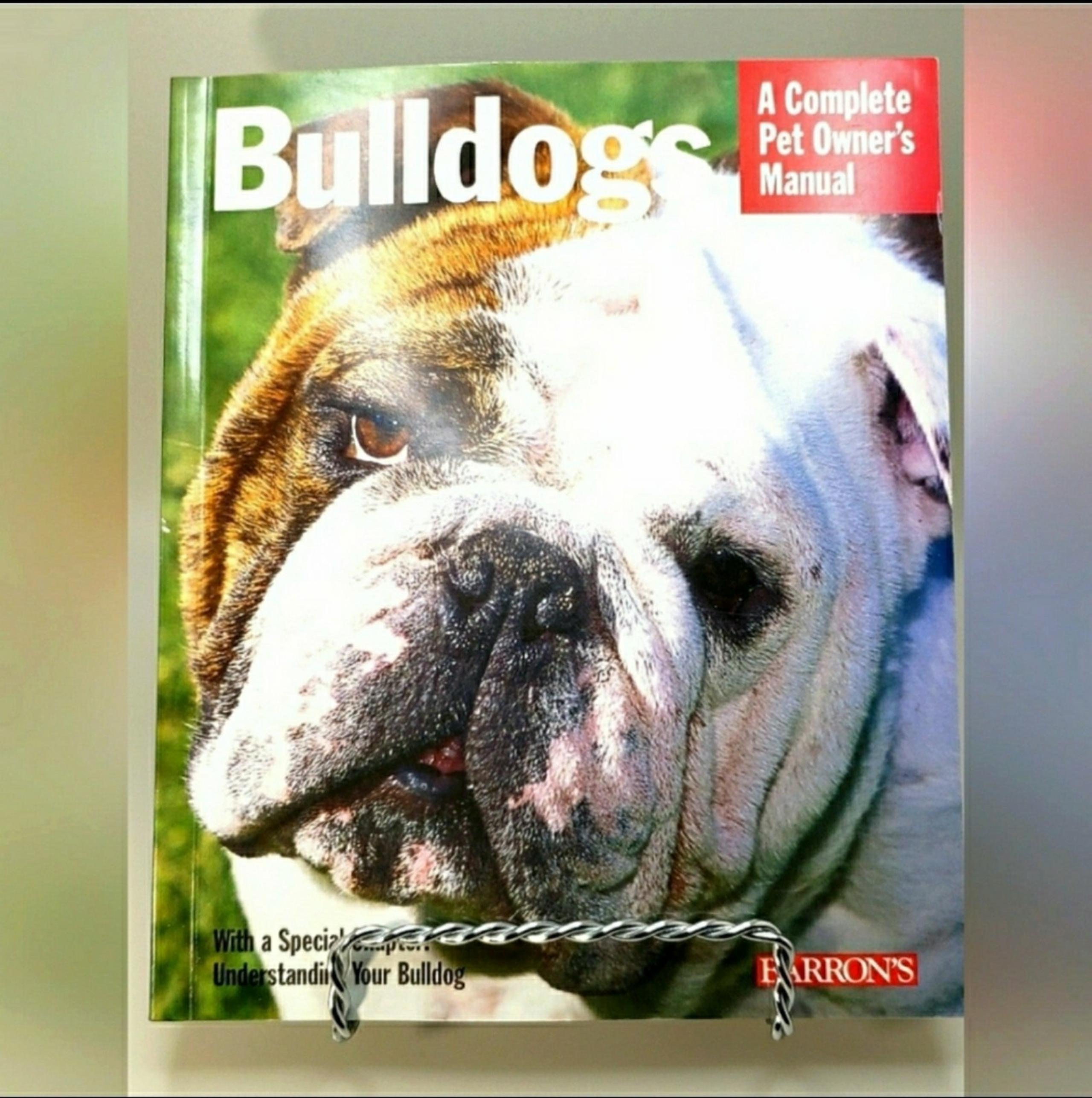 Bulldogs Complete Owner's Manual Dogs Pet Care Training Book Barron's BK40