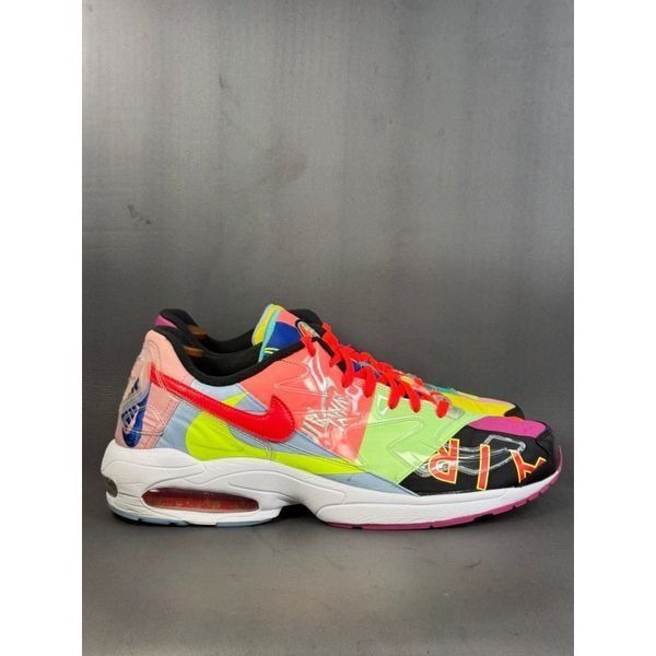 Nike Atmos x Air Max 2 Light QS 'Logos athletic sneaker shoe men’s size 15