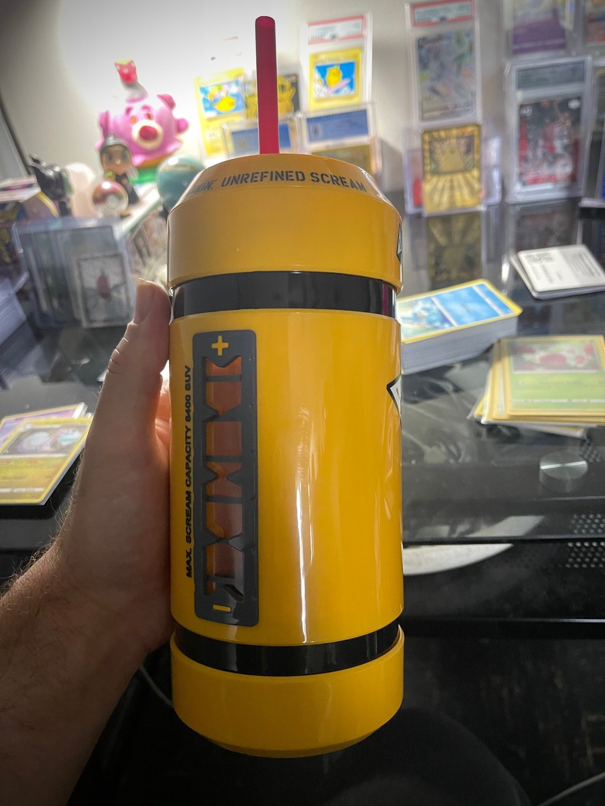 Monsters inc. scream canister!