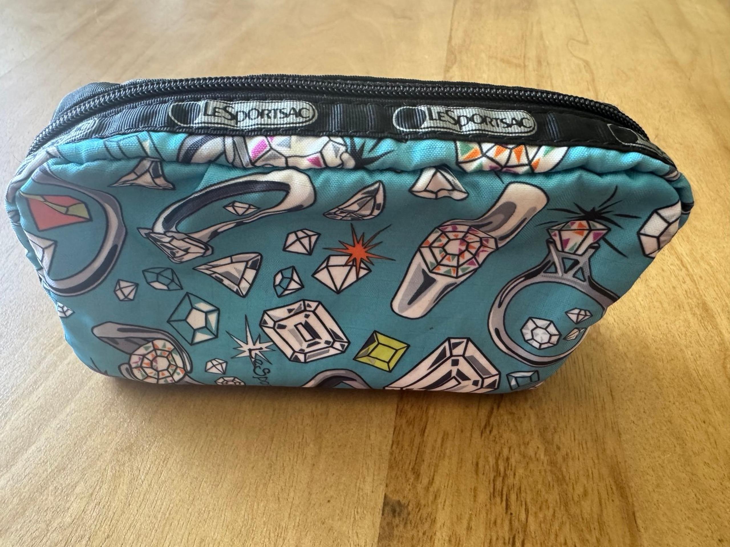 Le Sportsac Diamond Ring Cosmetic Bag