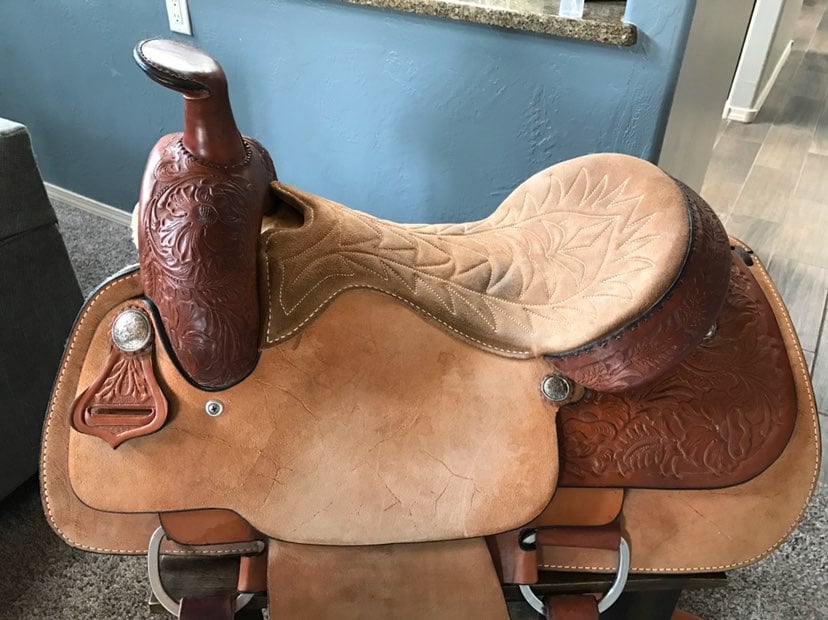 Hereford Roping saddle