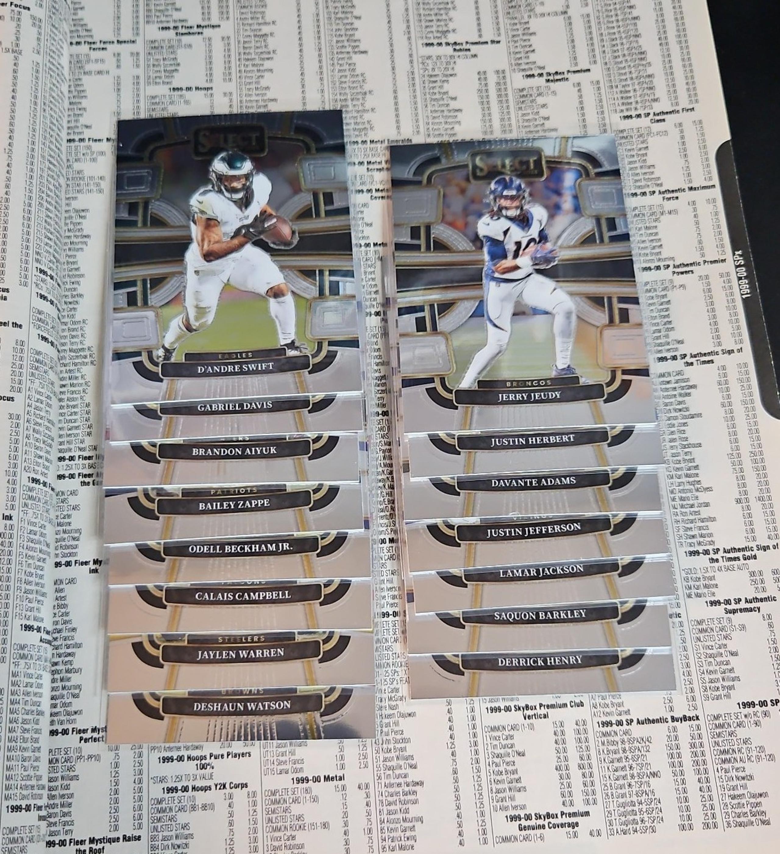 Panini Select Football 2023-24 15x Card Lot