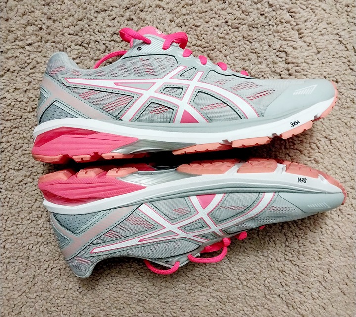 Asics GT-1000 5 Women's Gray Pink Running Shoes Size 9