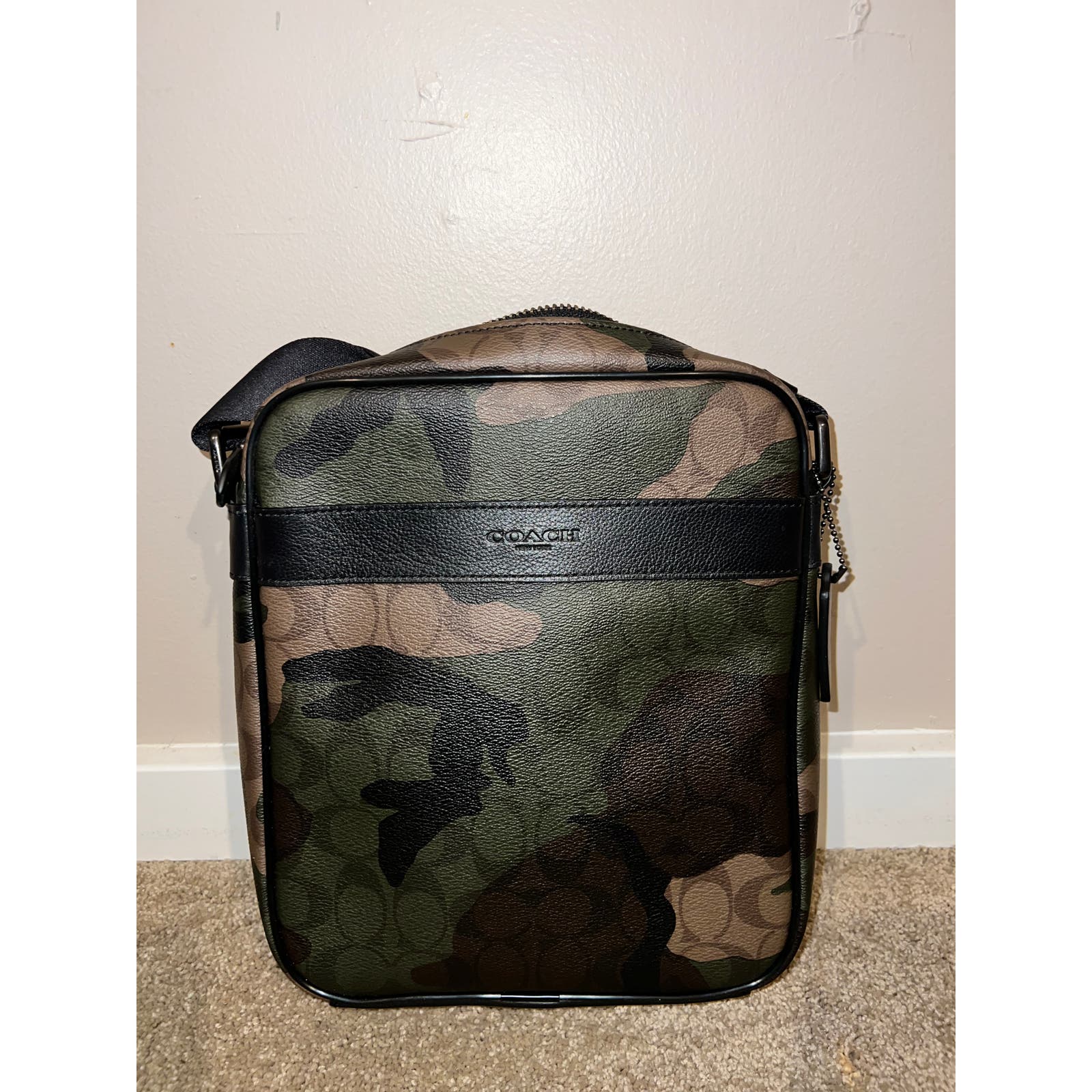 Coach Charles Flight Bag Camo