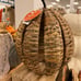 Martha Stewart Woven Wicker Pumpkin