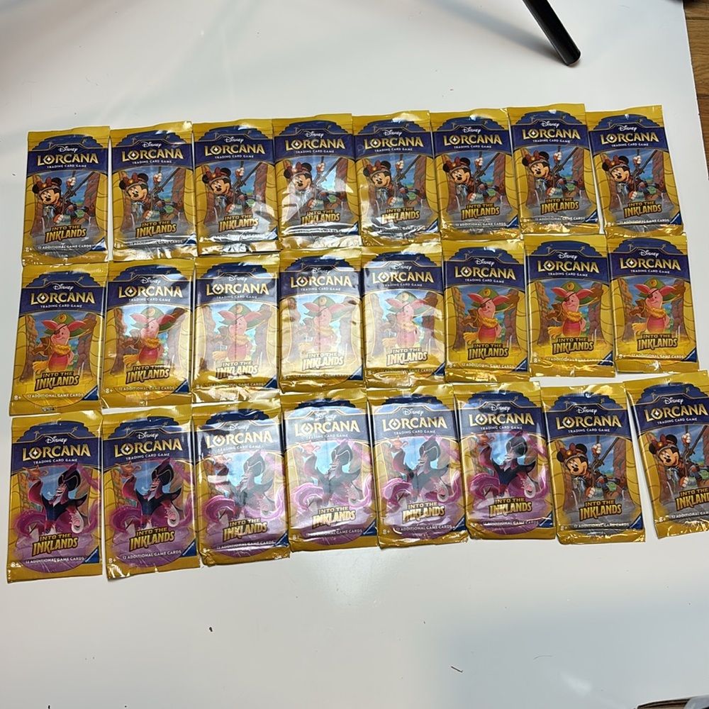 Disney Lorcana TCG: Into The Inklands Booster Packs