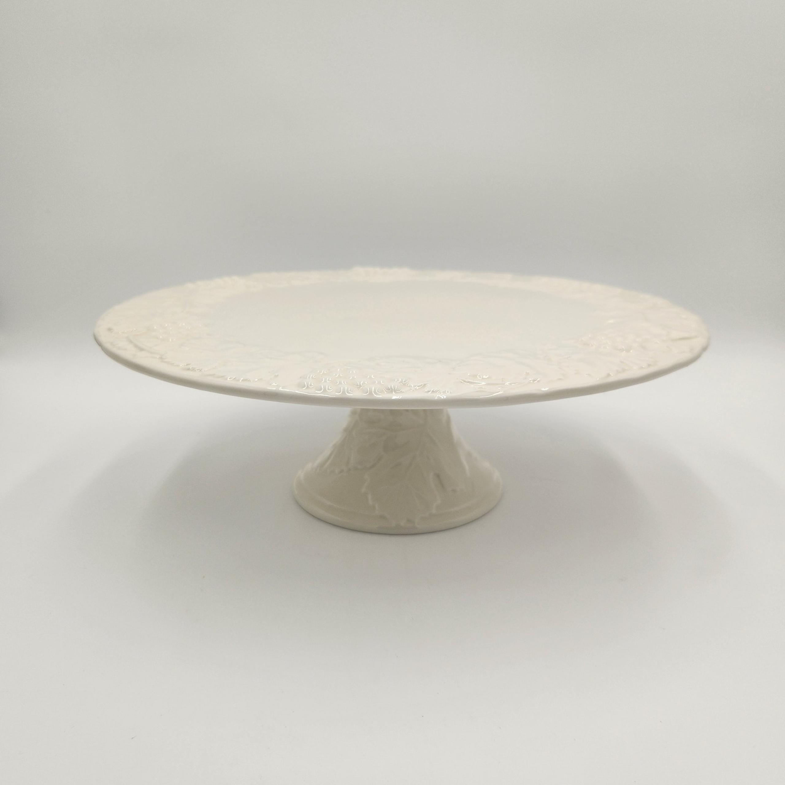 Williams-Sonoma Napa Series 14" Cream White Cake Stand Wedding Special Occasion - Williams Sonoma
