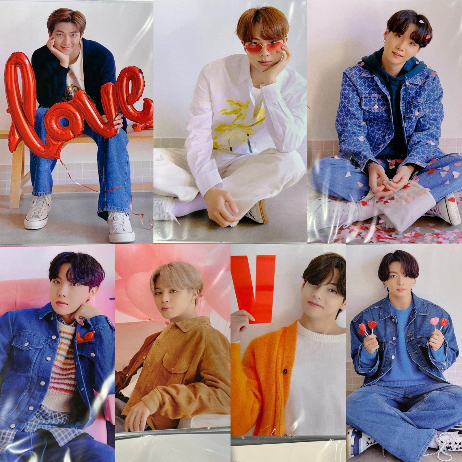 Official BTS Yet to Come in Busan Mini Poster Set