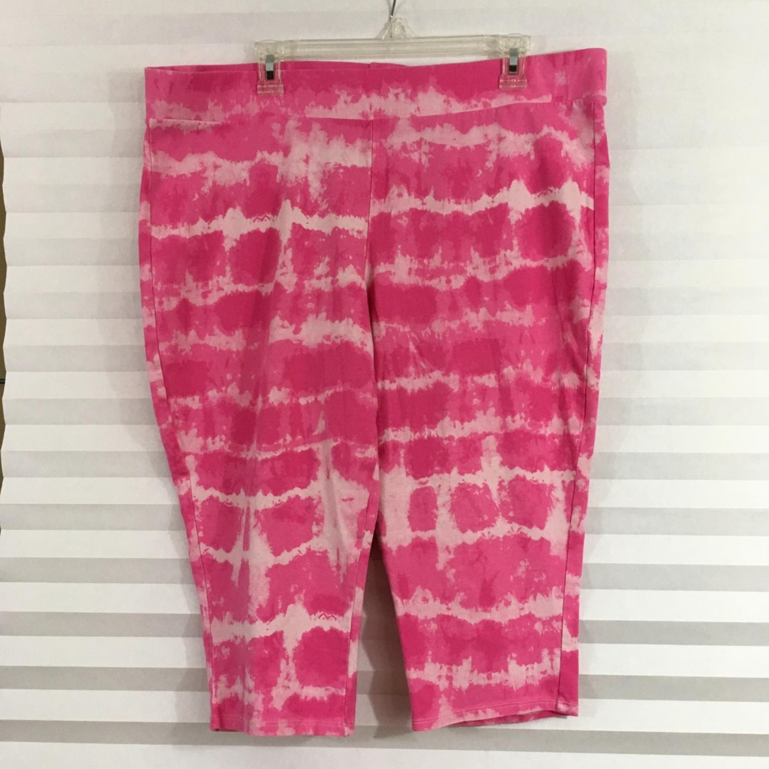 Torrid Womens Activewear Pants Leggings Size 4 Cotton Blend Elastic Waist Pink