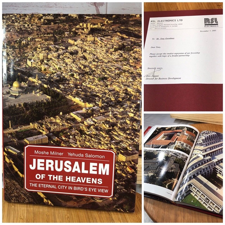 Jerusalem of the Heavens Signed/Inscribed To: Tony Guenthner From: Zeev Degani