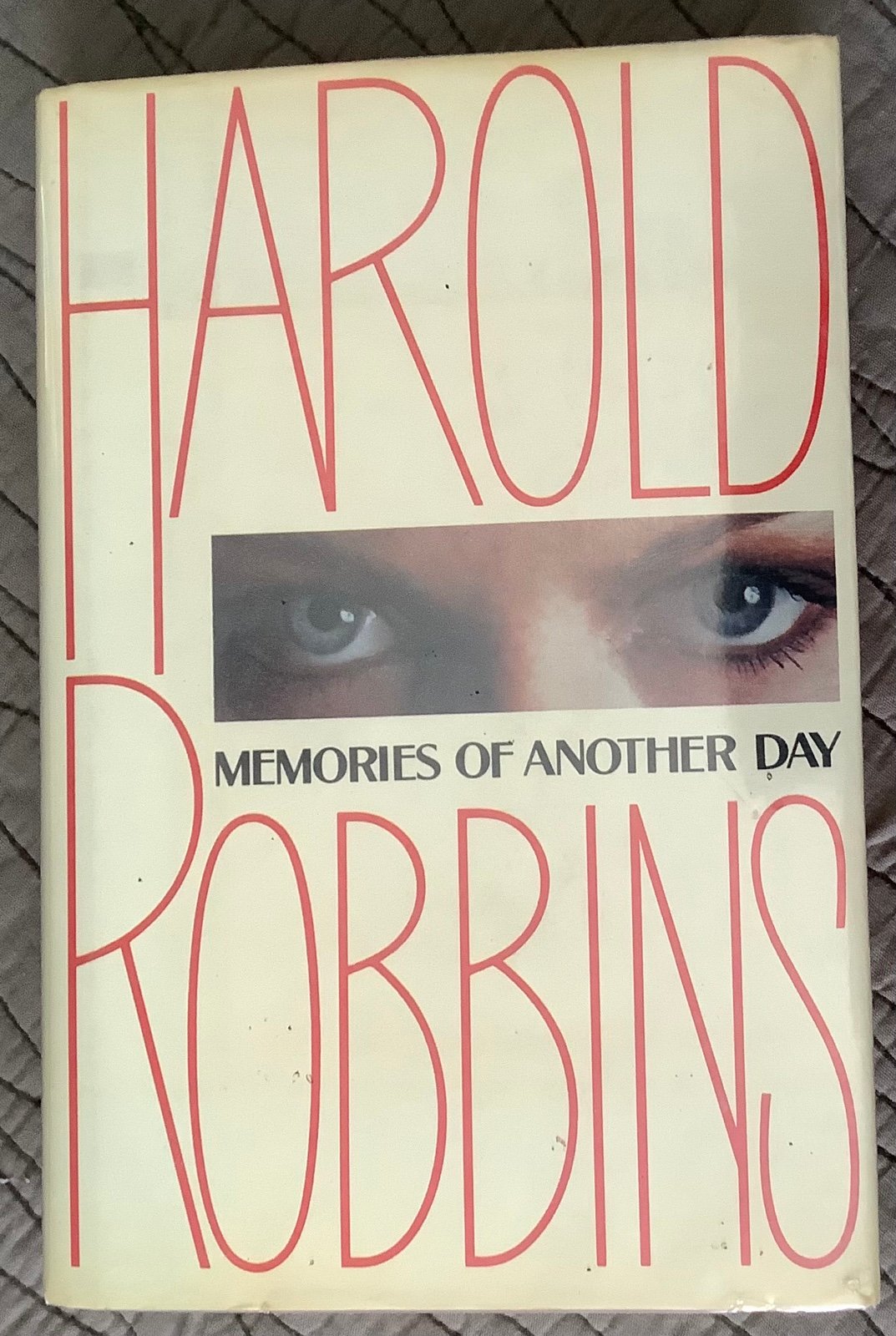 Harold Robbins “Memories of Another Day”, SIGNED, 1st Edition Hardcover, 1979