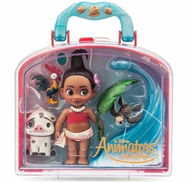 NEW Disney Animators' Collection Mini Doll Play Set - Moana