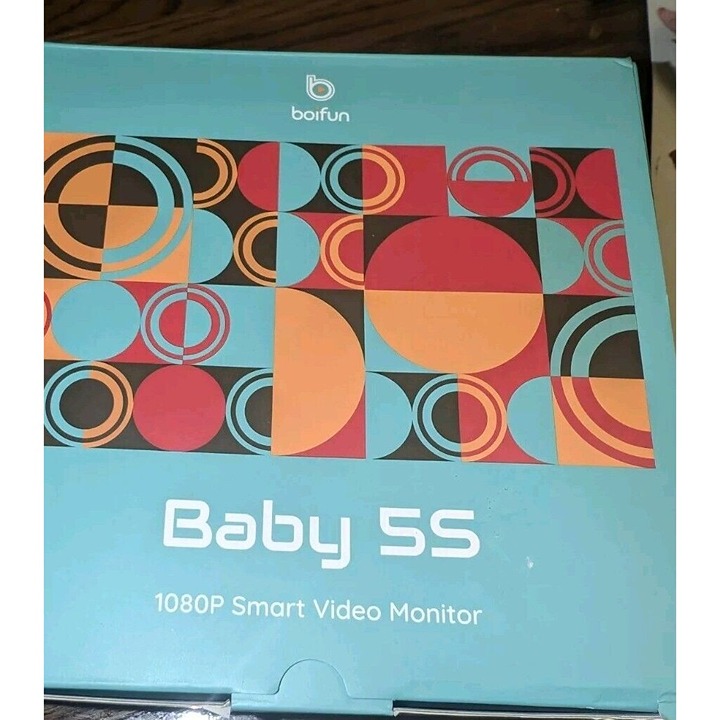 BOIFUN BABY 5S WIFI VIDEO BABY MONITOR CAMERA Pan Tilt Night Vision