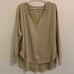 WE THE FREE WAFFLE KNIT NOTCH NECK TOP