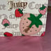 Juicy Couture strawberry Freshly Picked wallet
