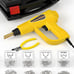 Plastic Welder Hot Stapler Tool Kit 110V Plastic Welding Gun w/400pcs Staples