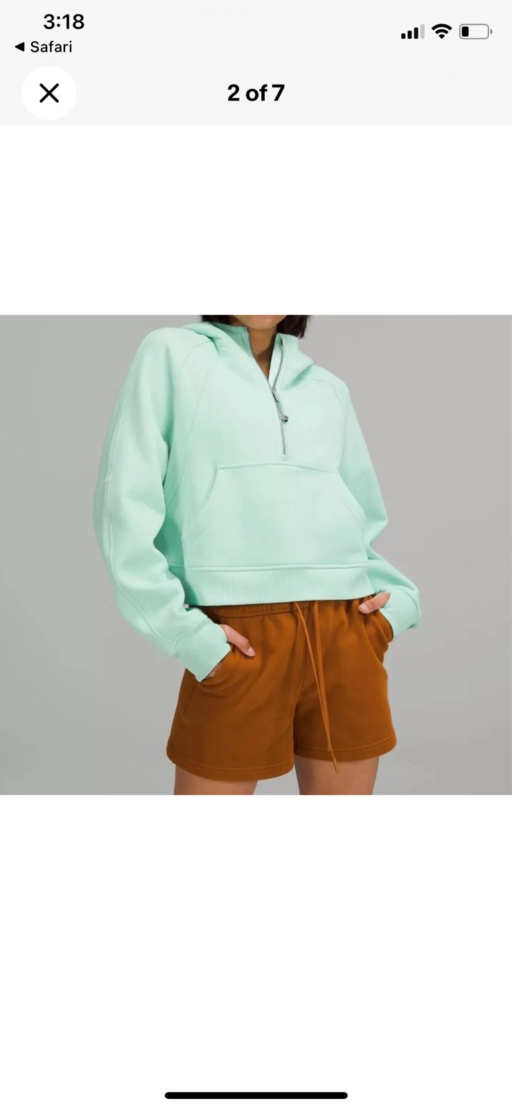 Lululemon Scuba Oversized Half-Zipped Hoodie