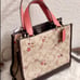 New COACH Tote Dempsey 22 w Heart & Star Print Authentic >>5⭐️Seller<<