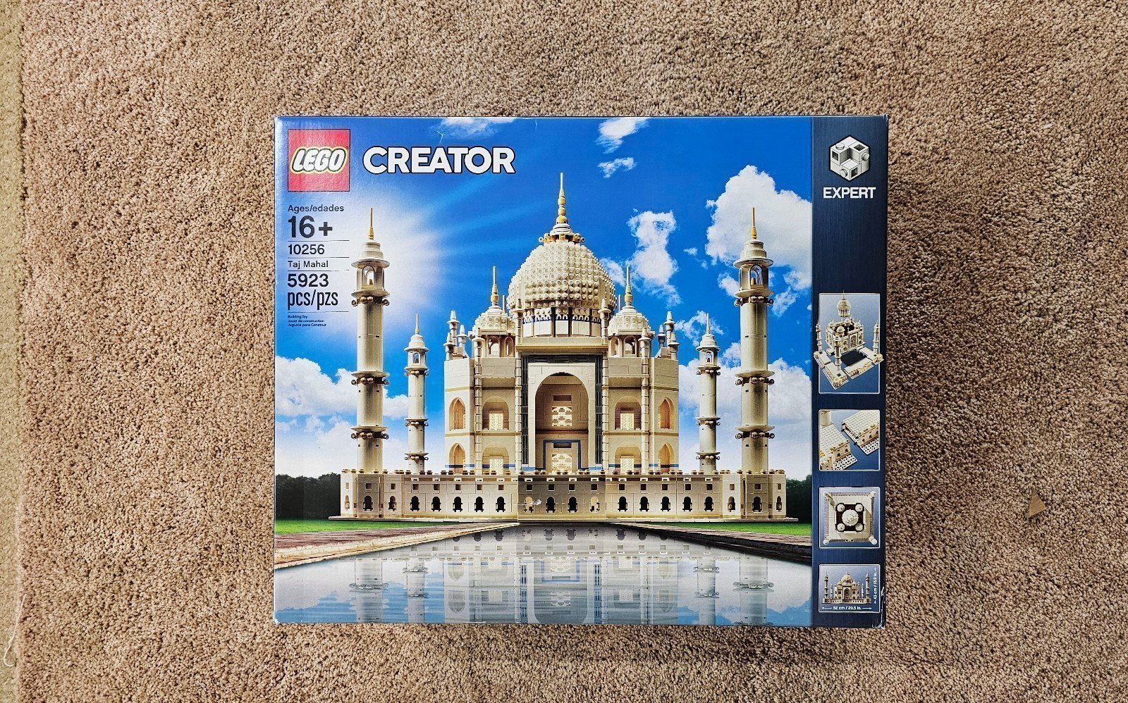 *FREE SHIP* LEGO Creator Expert 10256 Taj Mahal Retired Set - New & Sealed