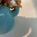 Vintage Judge Ware Turquoise Enamel Coffee Tea Pot Kitchen Collectibles No581