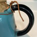 Vintage Judge Ware Turquoise Enamel Coffee Tea Pot Kitchen Collectibles No581