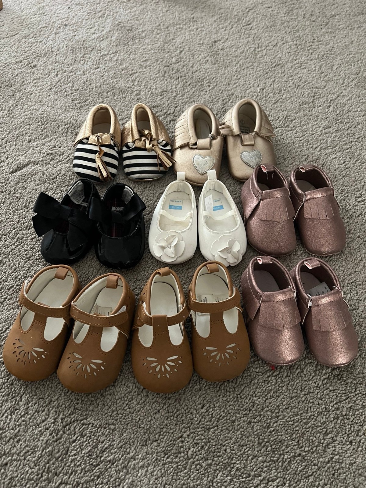 Baby girl shoes bundle