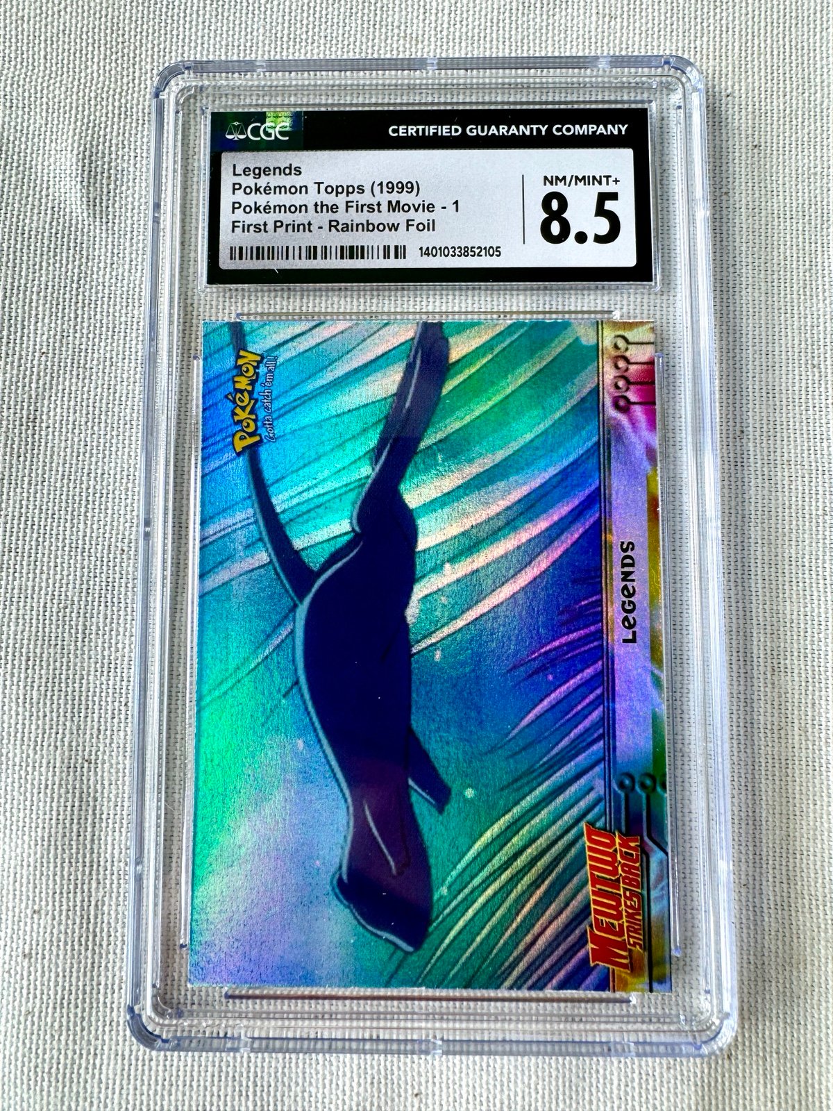 Legends Topps Rainbow Foil - First Print CGC 8.5