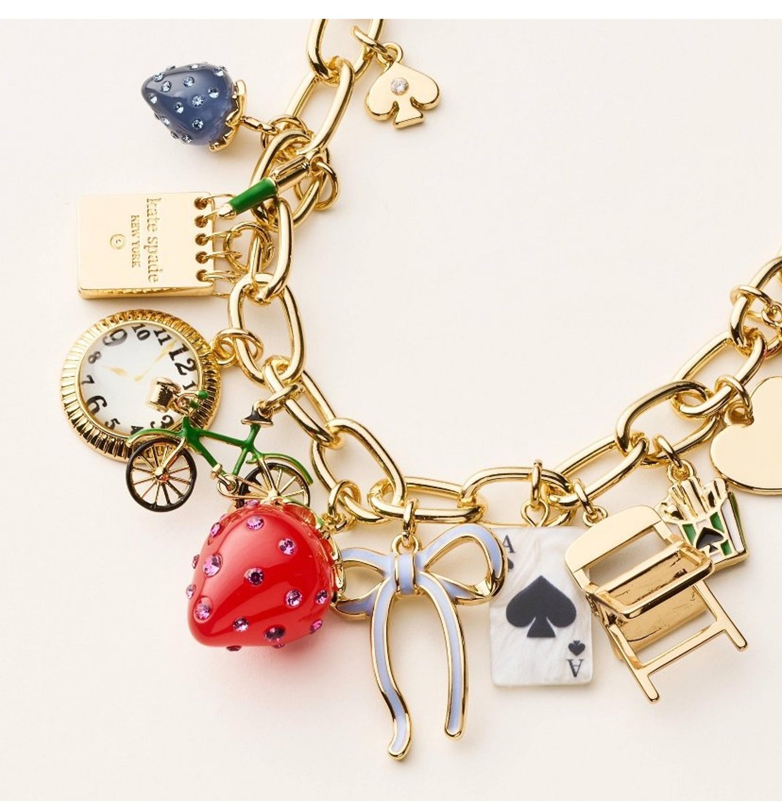 Kate spade new york x Target Chunky Charm Statement Necklace, New in Box