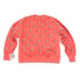 Champion Reverse Weave Scribble Logo Crew Sweatshirt Mens Sz 2XL XXL Pink Melon