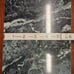 1986 Arthur Court Cast Aluminum Bunny Rabbits Green & White Marble Cheese Board