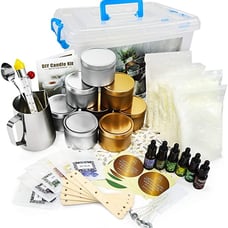 Candle Making Kit Supplies, Soy Wax DIY Candle Craft Tools for Adults and Kids