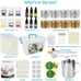 Candle Making Kit Supplies, Soy Wax DIY Candle Craft Tools for Adults and Kids