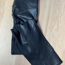 Spanx faux leather leggings Sz sm