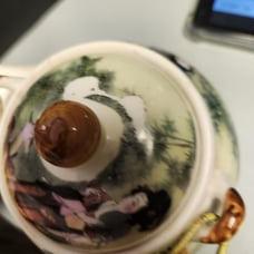 Antique Chinese teapot set