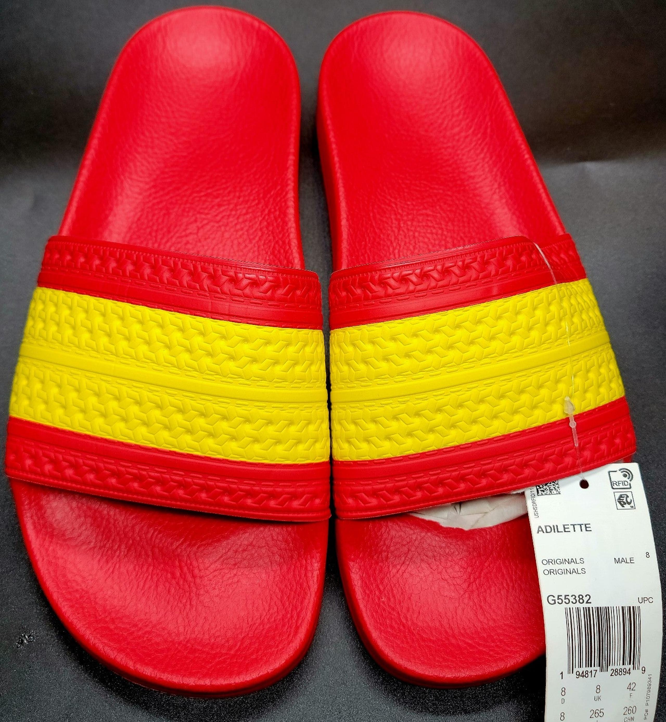 Adidas Adilette Spain Slides Sz 8 Men NIB