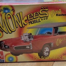 Vintage HTF 2000 AMT The MonkeesMobile Model Kit MIB SEALED!!