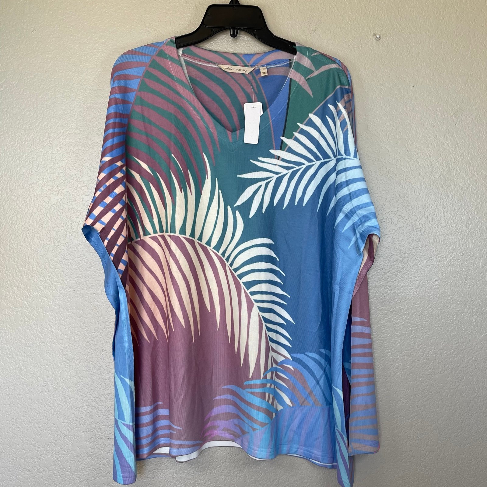 Soft Surroundings 1X Palm sweater.