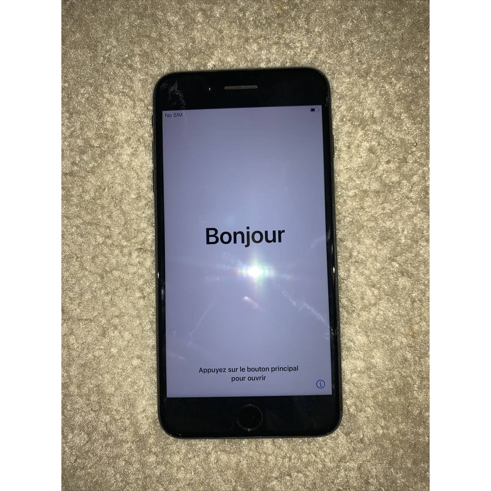 Iphone 7 Pro 256 GB Black Color Back Camera Damaged Only Works When Zoomed