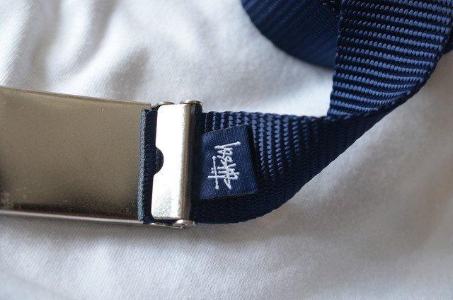 小物 old stussy/gacha belt/Black STUSSY Gacha Belt
