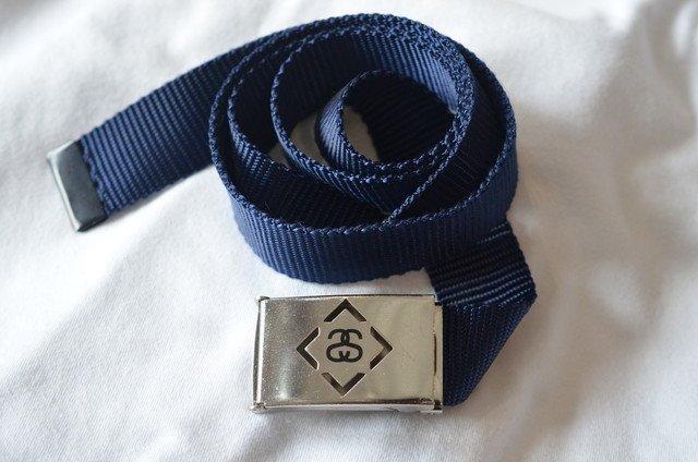 小物 old stussy/gacha belt/Black STUSSY Gacha Belt
