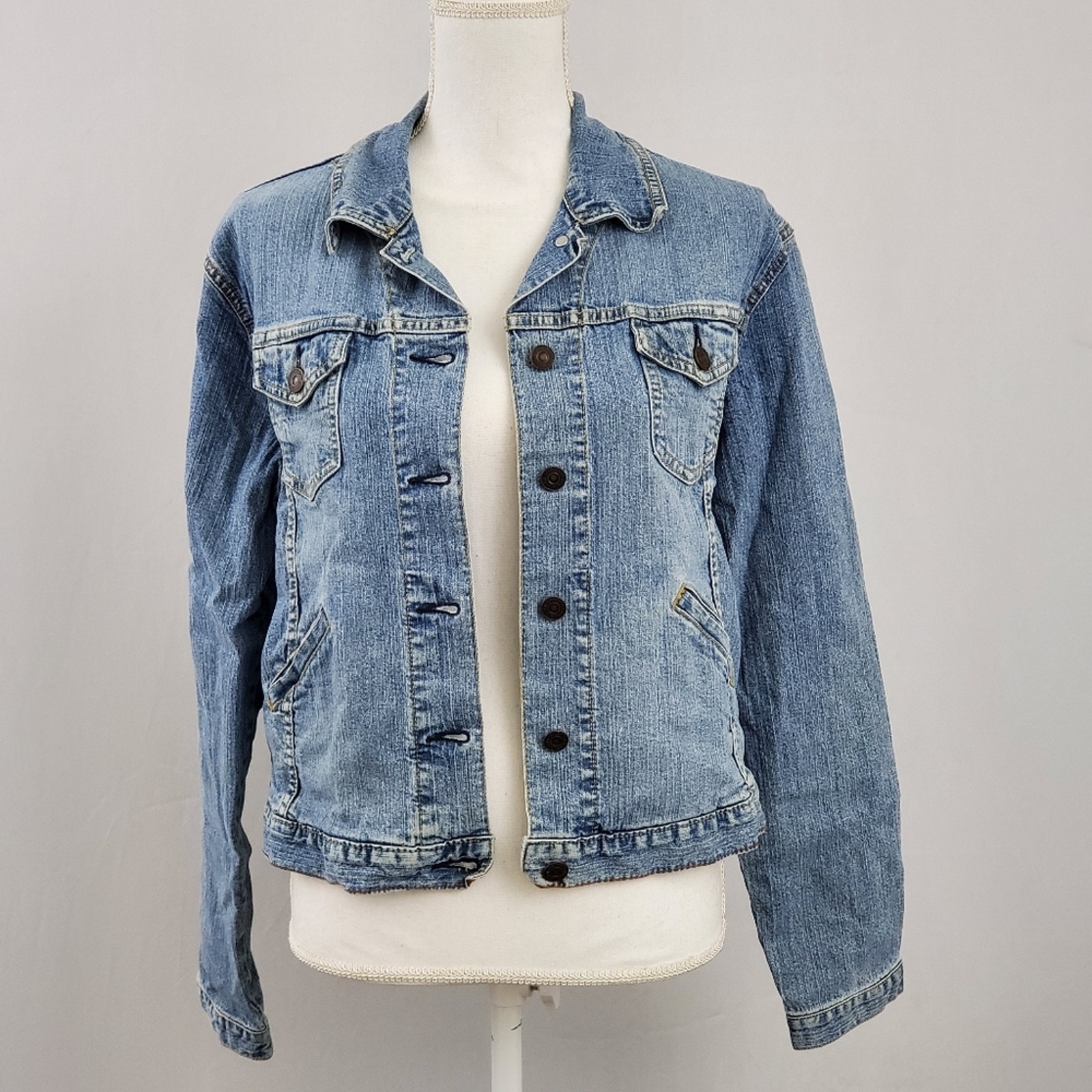 Levi Strauss Vintage Signature Denim Trucker Style Jacket